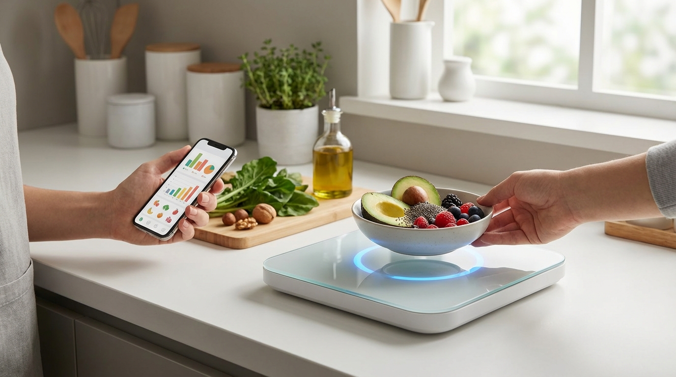 Food scale vs calorie app: which is more accurate?